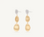 Marco Bicego Lunaria Mini 18k Gold Diamond Earrings - Orsini Jewellers