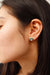 Marco Bicego Jaipur 18k Gold Sky Blue Stud Earrings - Orsini Jewellers