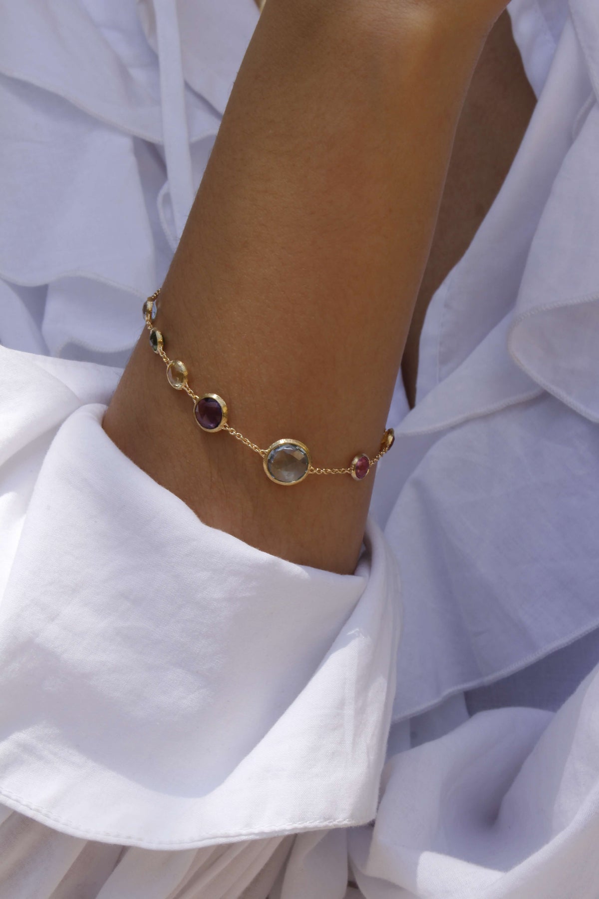 Marco Bicego Jaipur 18k Gold Gemstone Bracelet - Orsini Jewellers