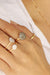 Pomellato Sabbia Ring in 18k Rose Gold with Brown Diamonds large - Orsini Jewellers