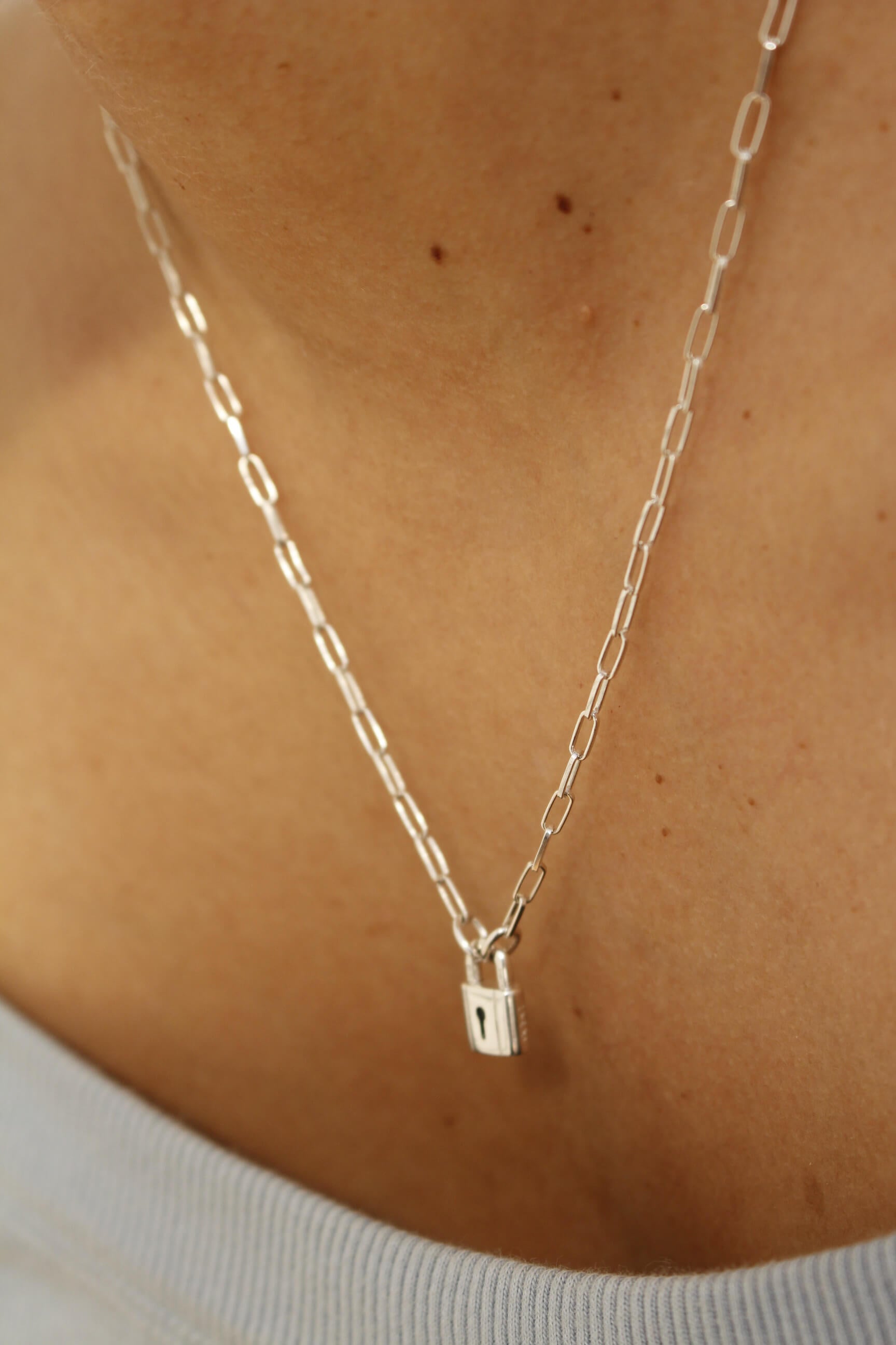 DoDo Necklace LOCK Silver - Orsini Jewellers