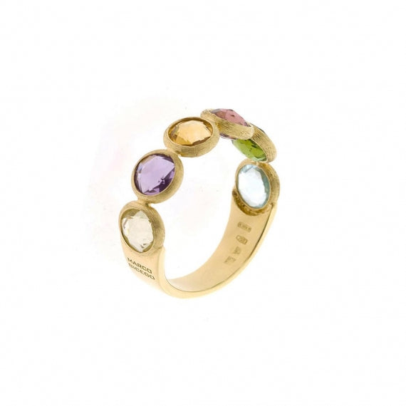 Marco Bicego Jaipur 18k Gold Mixed Gemstone Ring - Orsini Jewellers