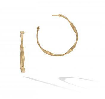 Marrakech Hoop Earrings in 18k Yellow Gold Small - Orsini Jewellers NZ