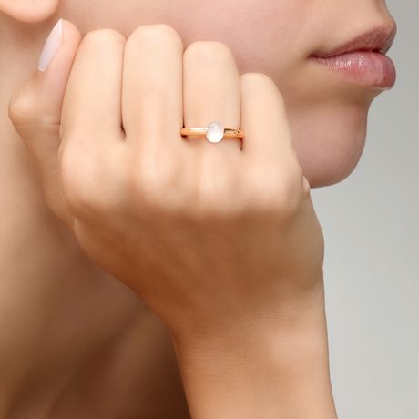 elegant moonstone ring
