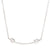 DoDo Nodo Knot Necklace in Silver - Orsini Jewellers NZ