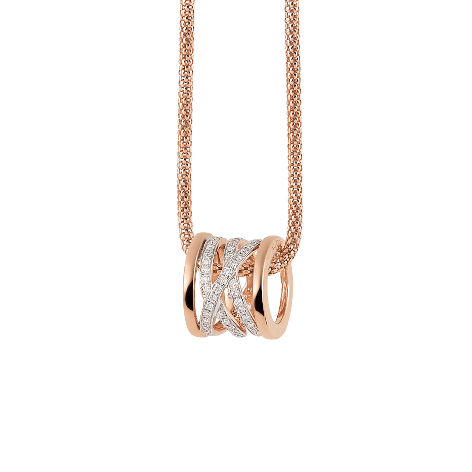 Al Coro Serenata Pendant Diamonds 18k Gold - Orsini Jewellers