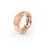 La Piazza Ring in 18k Rose Gold with Pink Chalcedony - Orsini Jewellers NZ