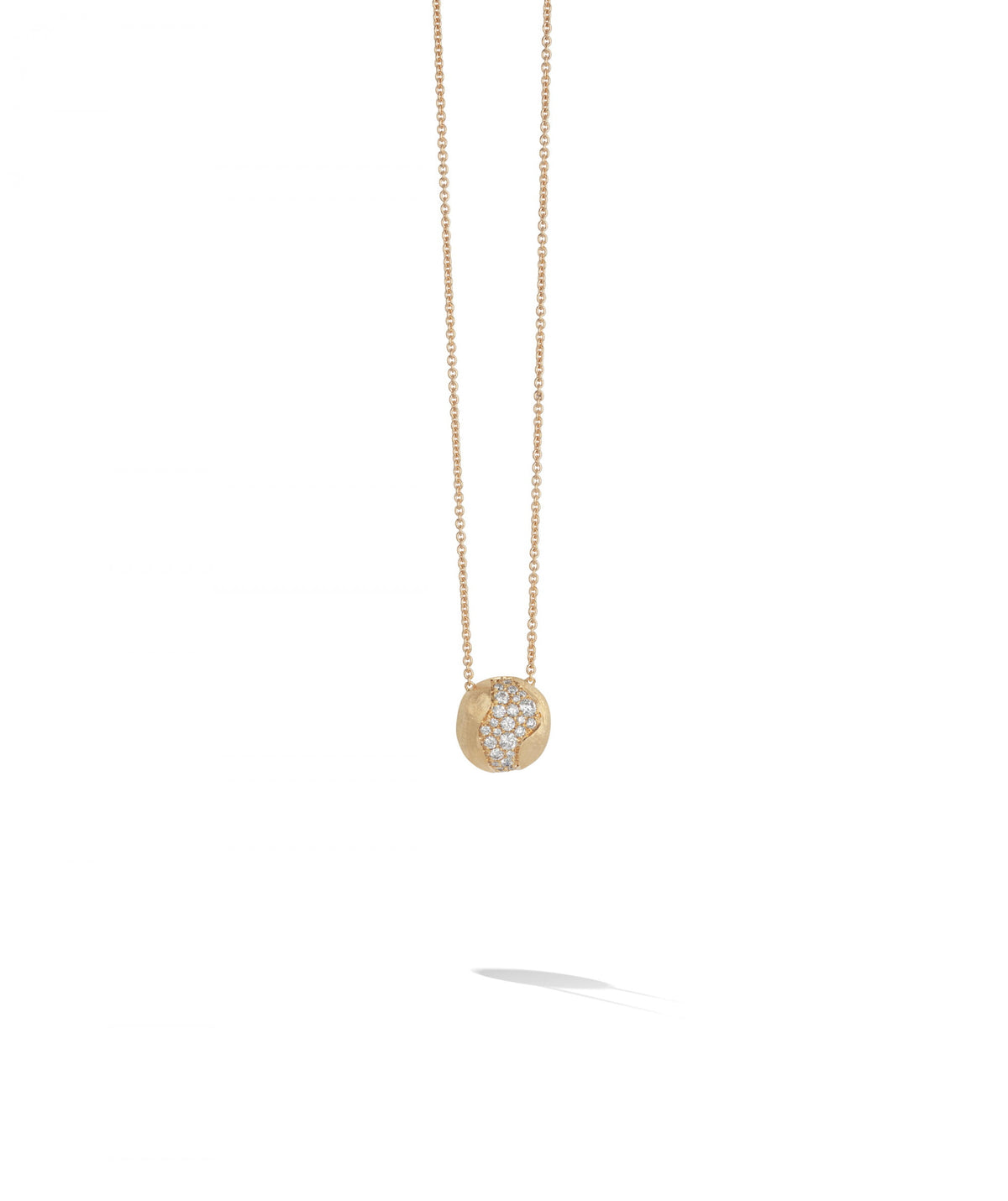 Marco Bicego Africa Constellation Necklace in 18k Yellow Gold with Diamonds Short - Orsini Jewellers NZ