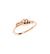 DoDo Ring Nodo in 9k Rose Gold - Orsini Jewellers NZ