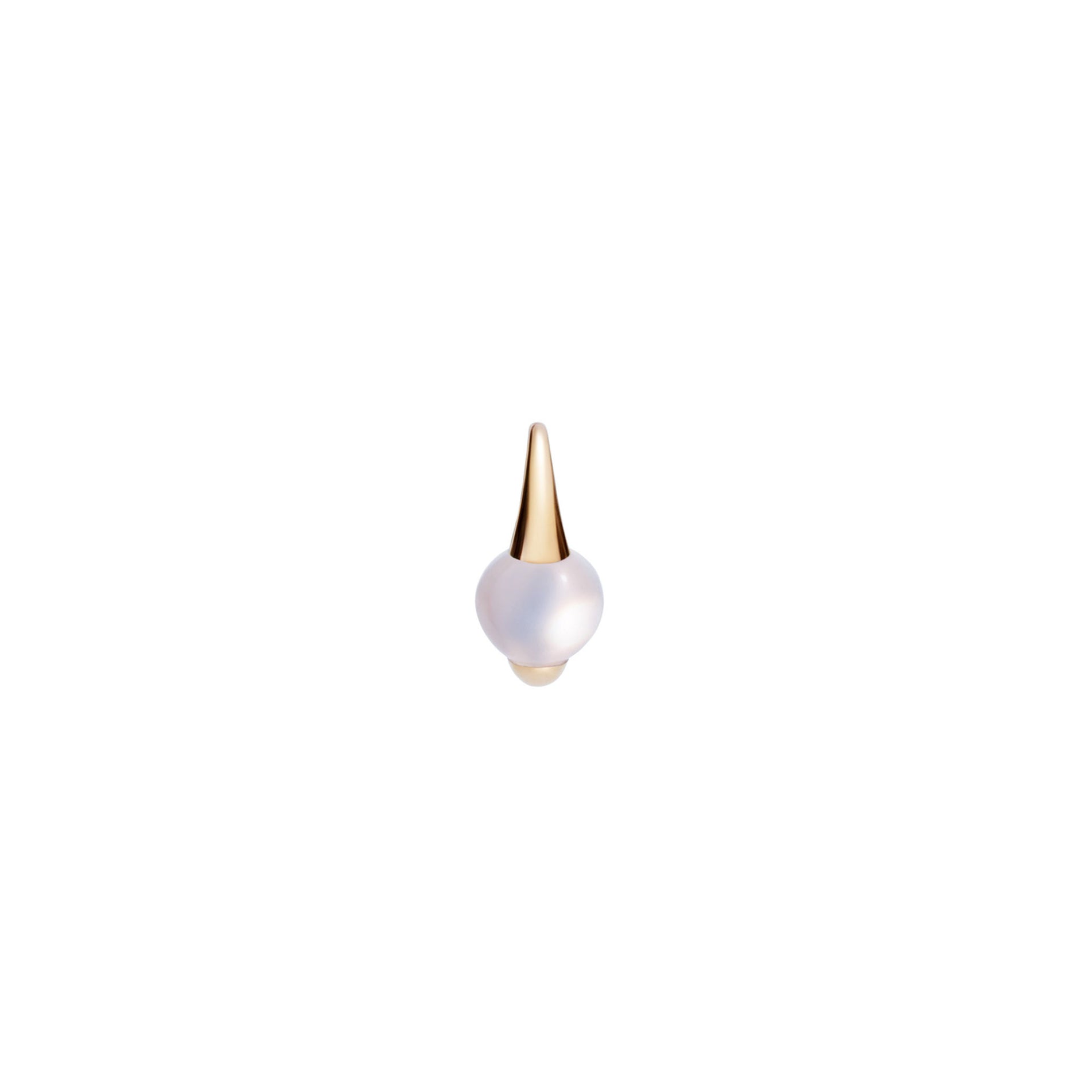M'ama non M'ama Earrings in 18k Rose Gold with Moonstone - Orsini Jewellers NZ