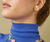 Yellow gold with centre diamond Petali stud earring worn by Marco Bicego