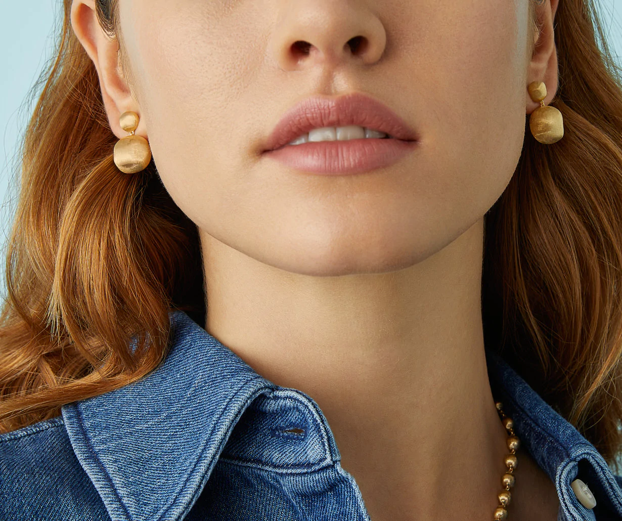 Africa Earrings in 18k Yellow Gold 2 Drop Chandelier - Orsini Jewellers NZ