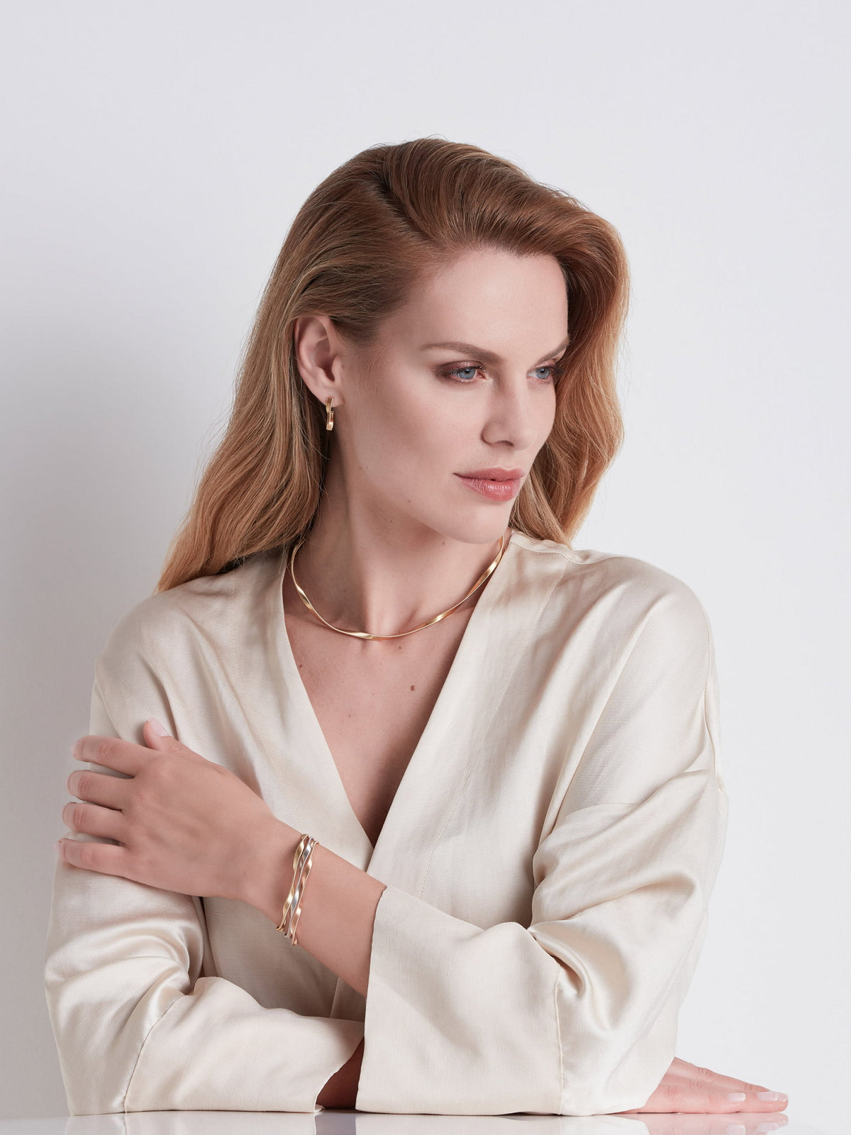 Marrakech Supreme Bracelet in 18kt Rose Gold Single Strand - Orsini Jewellers NZ