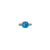Nudo Deep Blue Ring in 18k Rose Gold and White Gold with London Blue Topaz, Turquoise and Diffused Topaz - Orsini Jewellers NZ