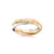 Russian Diamond and Three-Tone Wedding Ring - Orsini Jewellers