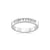 Princess Cut Diamond Channel Set Flat Wedding Ring - Orsini Jewellers