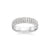 Diamond Bead Set Half Round Wedding Ring - Orsini Jewellers