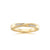 Diamond Channel Set Crossover Wedding Ring - Orsini Jewellers