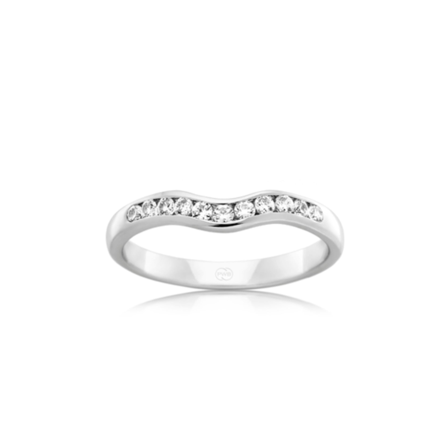 Diamond Channel Set Fitted Wedding Ring - Orsini Jewellers