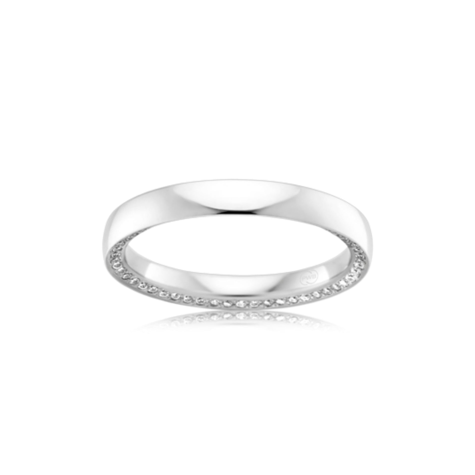 Orion Diamond and White Gold Eternity Ring - Orsini Jewellers