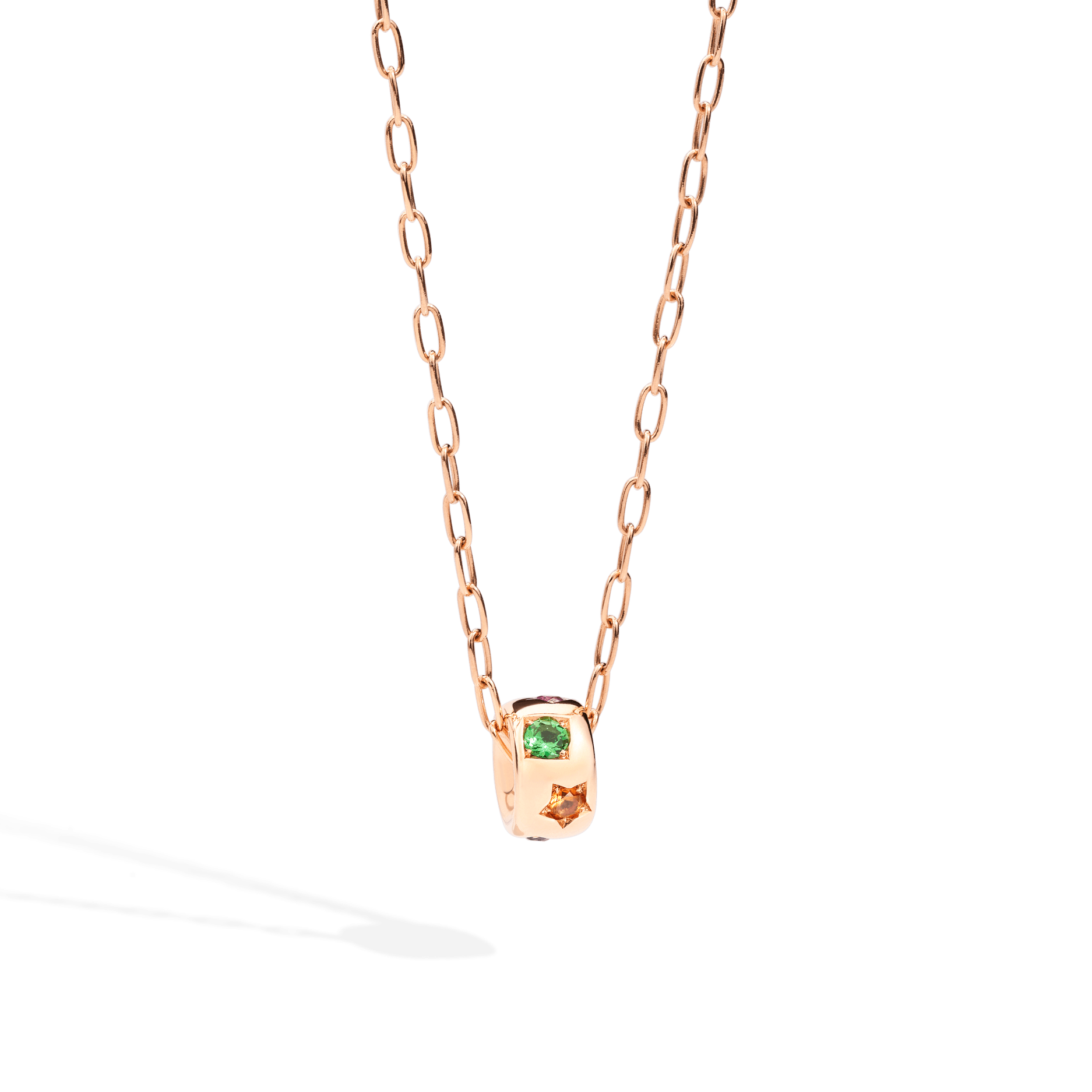 Rose coloured cheap necklace