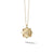 Petali Necklace in 18k Yellow Gold with Diamonds Long - Orsini Jewellers NZ