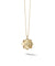 Petali Necklace in 18k Yellow Gold with Diamonds Long - Orsini Jewellers NZ