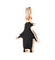 DoDo Penguin in 9kt Rose Gold with Black Enamel - Orsini Jewellers NZ