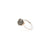 Nudo Petit Ring in 18k White Gold and Rose Gold with Brown Diamonds - Orsini Jewellers NZ