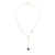 Pomellato Sabbia Lariat in 18k Rose Gold with White, Brown and Black Diamonds - Orsini Jewellers NZ