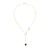 Pomellato Sabbia Lariat in 18k Rose Gold with White, Brown and Black Diamonds - Orsini Jewellers NZ