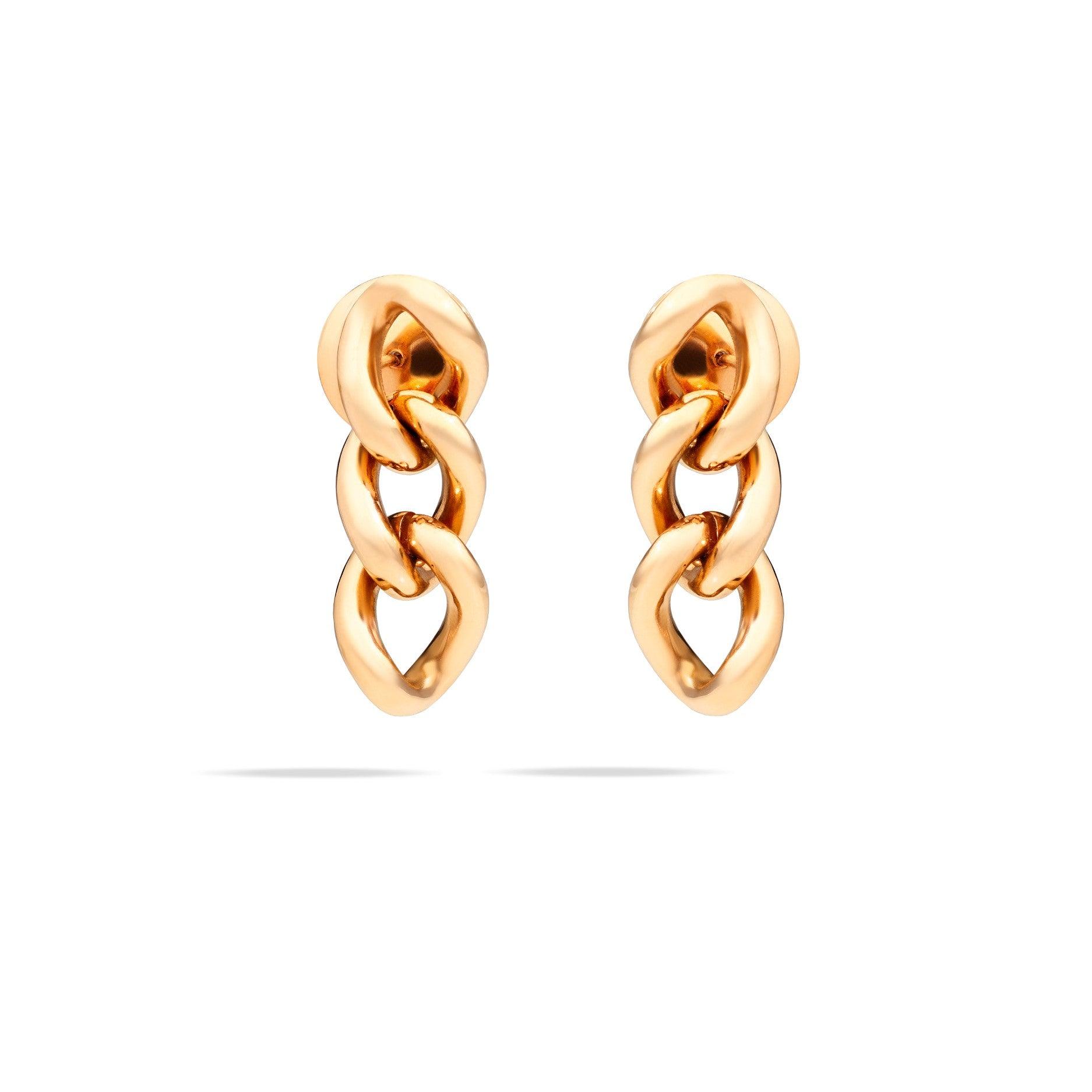 Pomellato Tango Earrings in 18k Rose Gold - Orsini Jewellers NZ