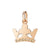 DoDo King Crown in 9k Rose Gold with Brown Diamonds - Orsini Jewellers NZ