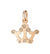 DoDo Queen Crown in 9k Rose Gold with Brown Diamonds - Orsini Jewellers NZ