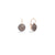 Sabbia Earrings in 18k Rose Gold with Brown Diamonds - Orsini Jewellers NZ