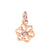 DoDo Snowflake in 9k Rose Gold with White Diamond - Orsini Jewellers NZ