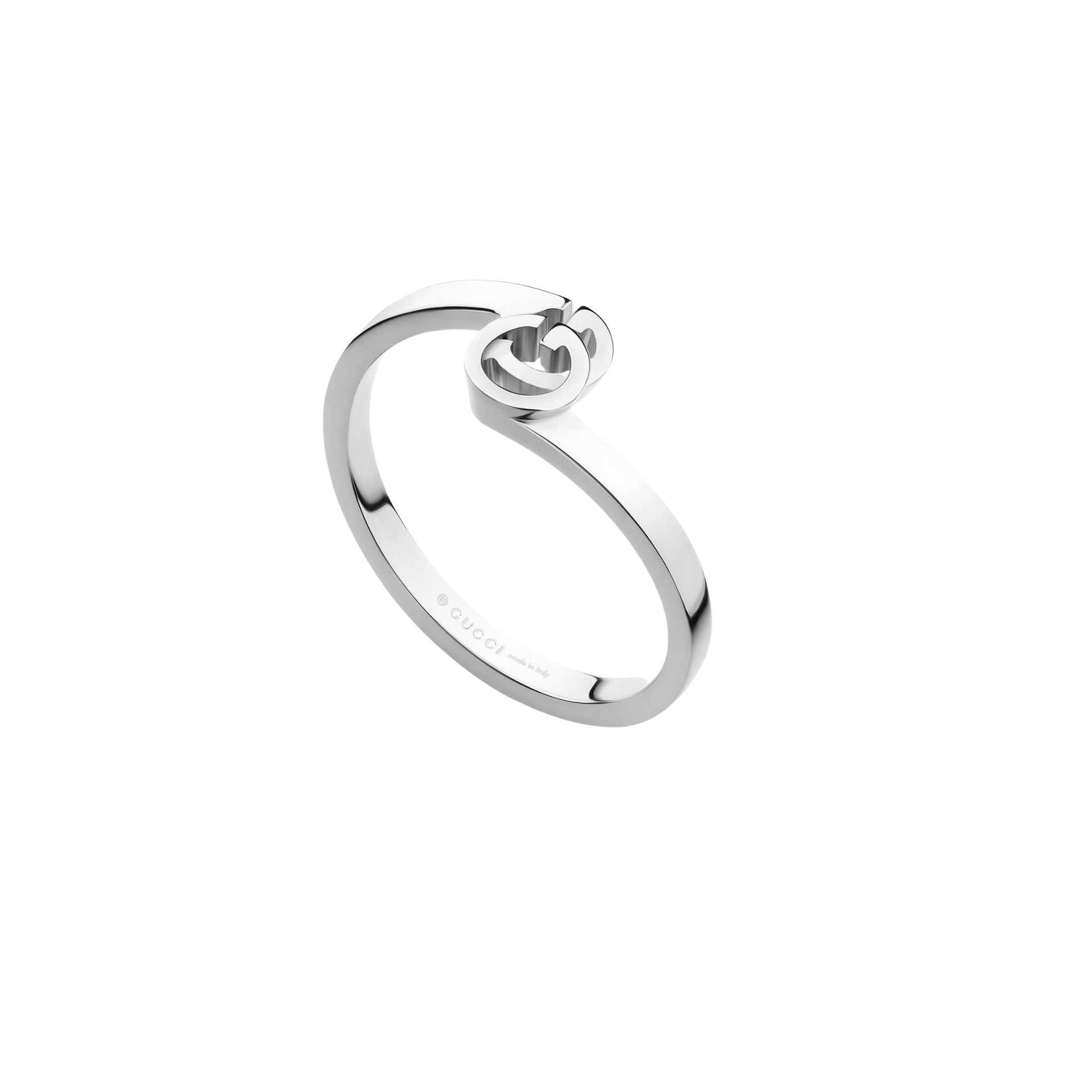 Gucci GG Running Ring in 18k White Gold - Orsini Jewellers NZ
