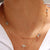 Al Coro La Piazza Necklace Diamonds Sky Blue Topaz 18k Gold - Orsini Jewellers