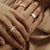 Al Coro La Piazza Ring Mother of Pearl 18k Gold - Orsini Jewellers