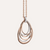 Al Coro Mezzaluna Pendant in 18k Gold with Diamonds - Orsini Jewellers