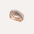 Al Coro Serenata Ring Brown and White Diamonds 18k Gold - Orsini Jewellers