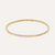 Al Coro Stretchy Bracelet in 18k Yellow Gold with 7 Diamonds - Orsini Jewellers