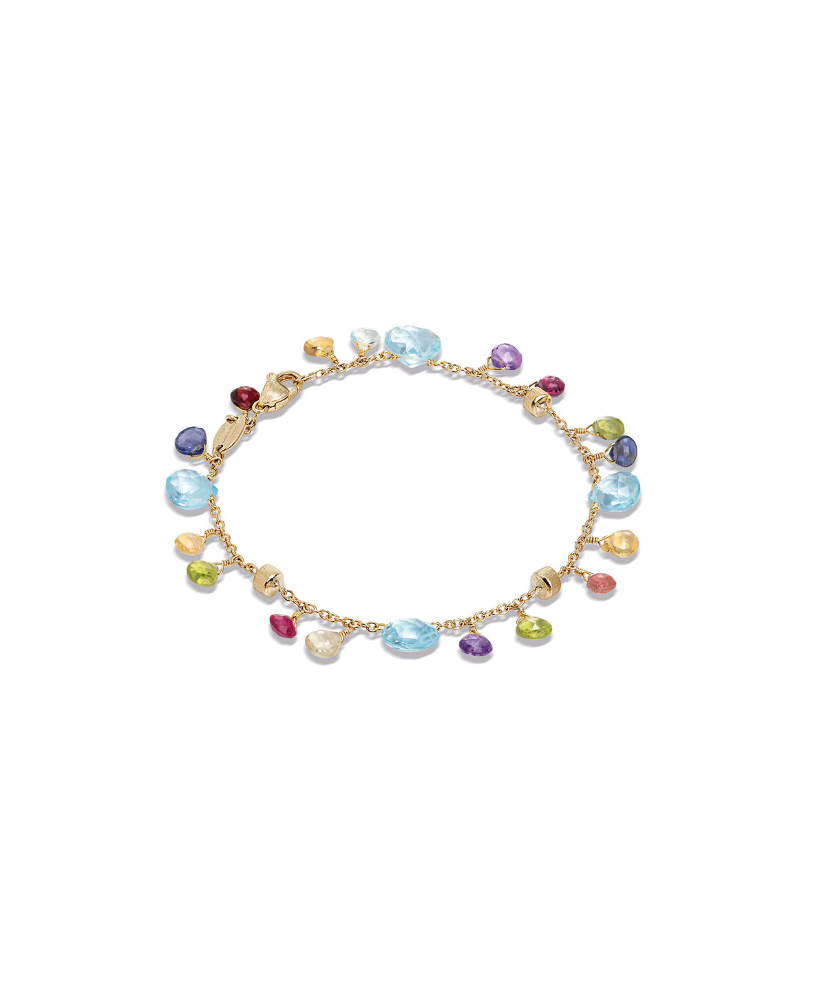 Marco Bicego Paradise 18k Gold Gemstone Bracelet Topaz - Orsini Jewellers