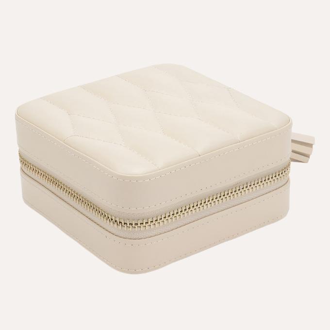 Caroline Ivory Coloured Travel Case - Orsini Jewellers