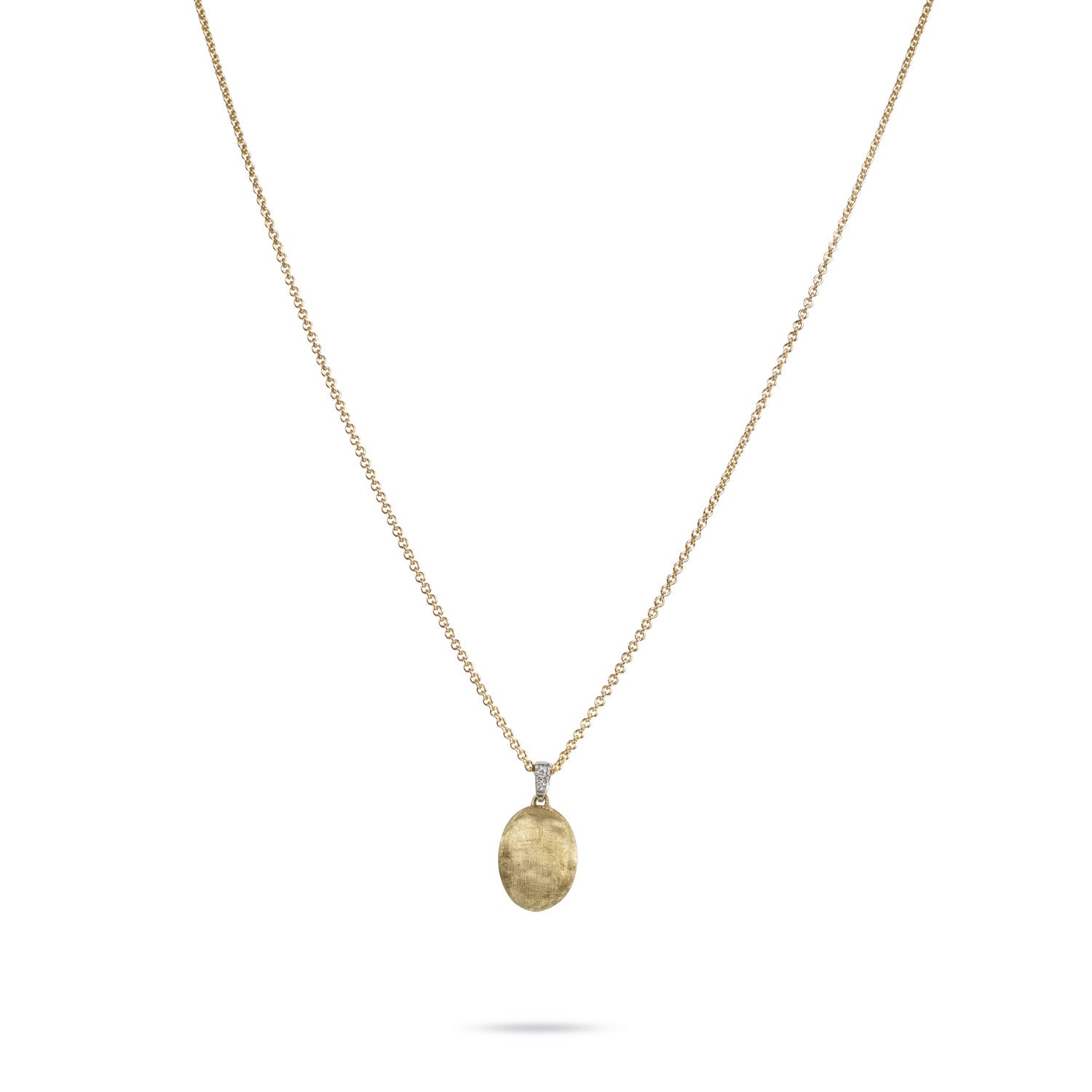 Single-Gold-Ball-Diamond-Necklace-Delicati-Marco-Bicego-CB1818B