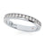 Diamond Channel Set Flat Wedding Ring - Orsini Jewellers