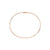DoDo Essentials Bangle Rose Gold Brown Diamonds - Orsini Jewellers