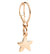 DoDo Hoop Earring ESSENTIALS CHARM Rose Gold Small - Orsini Jewellers