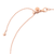 DoDo Necklace BOLLICINE 9k Rose Gold with White Diamond - Orsini Jewellers