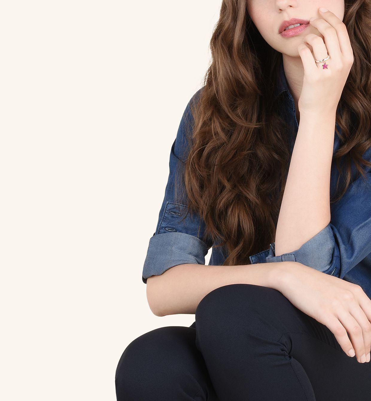 DoDo Ring ESSENTIALS Brisè 9k White Gold - Orsini Jewellers